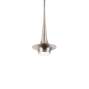 Hugo Pendant in Brushed Nickel