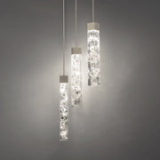 Minx 3-Light Round Pendant in Antique Nickel