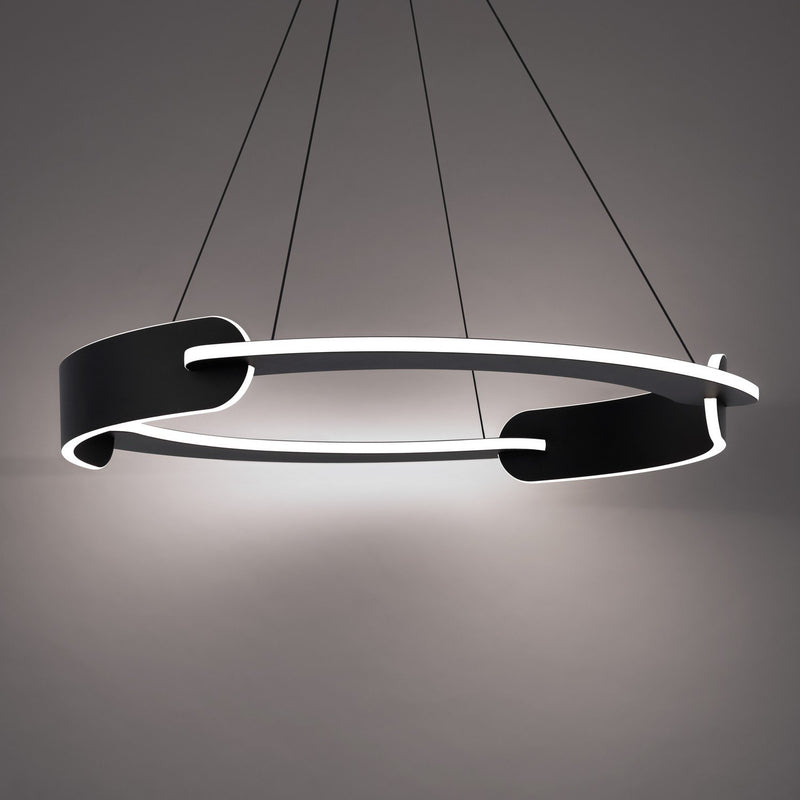 Ilios 4-Light Chandelier in Black