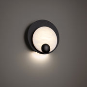 Rowlings 2-Light Wall Sconce in Black