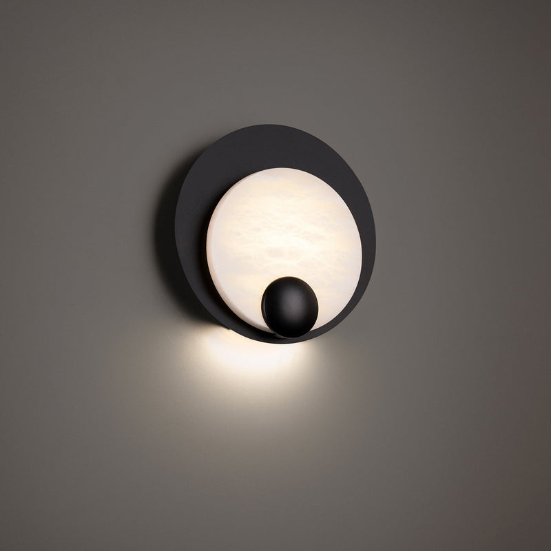 Rowlings 2-Light Wall Sconce in Black