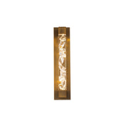 Terra 2-Light Bath Sconce in Aged Brass