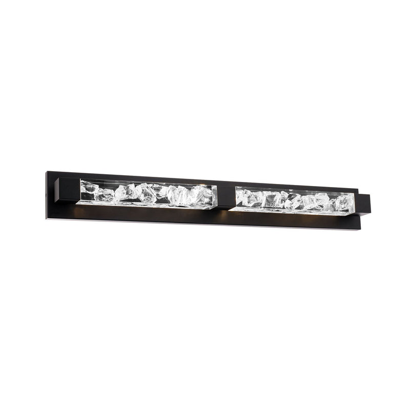 Terra 4-Light Bath Vanity Light in Black
