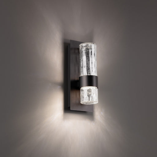 Beacon Small Outdoor Wall Sconce in Black
