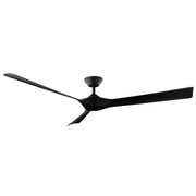 Torque 70" Outdoor Ceiling Fan in Matte Black