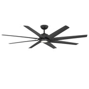 Roboto XL 70" Outdoor Ceiling Fan in Matte Black