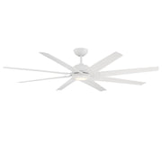 Roboto XL 70" Outdoor Ceiling Fan in Matte White