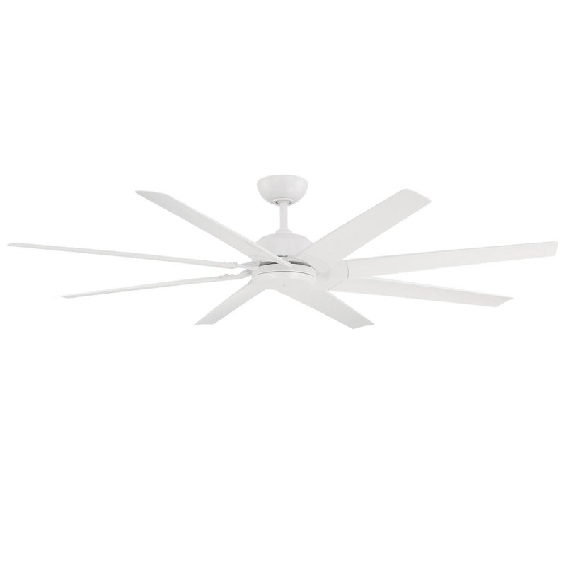 Roboto XL 70" Outdoor Ceiling Fan in Matte White