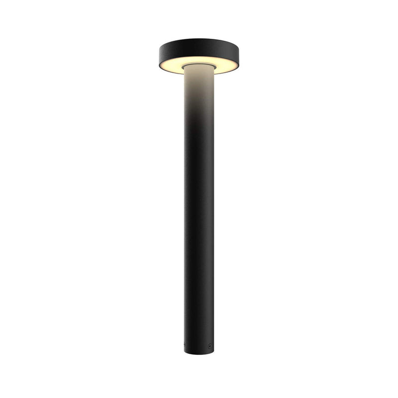 Flux 5.25" Round Top Path Light in Black