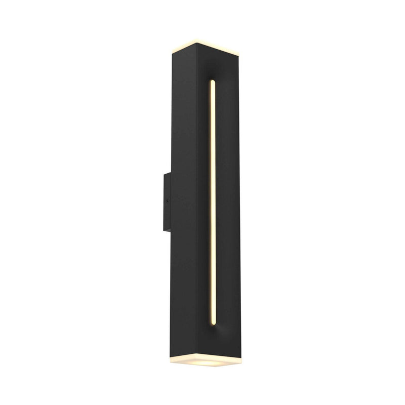 Profile 24.7" Outdoor Wall Sconce in Black