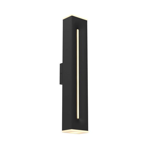 Profile 24.7" Outdoor Wall Sconce in Black