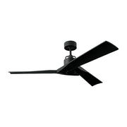 Alma Smart 52" Ceiling Fan in Midnight Black - Lamps Expo