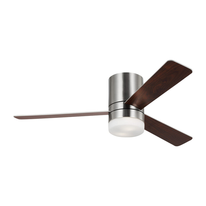 Era 52 Hugger LED 52" Ceiling Fan in Brushed Steel
