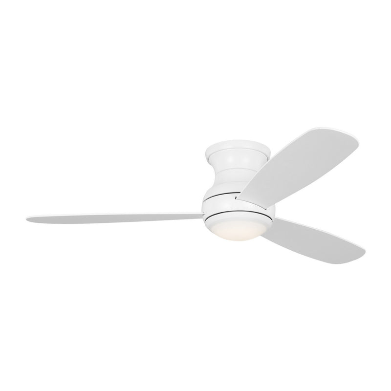 Orbis 52 Hugger LED 52" Ceiling Fan in Matte White