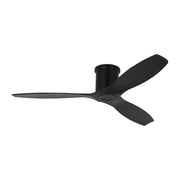 Collins 52" Hugger Ceiling Fan in Midnight Black with Midnight Black Blades