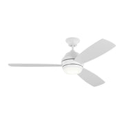 Ikon 52" LED Ceiling Fan in Matte White