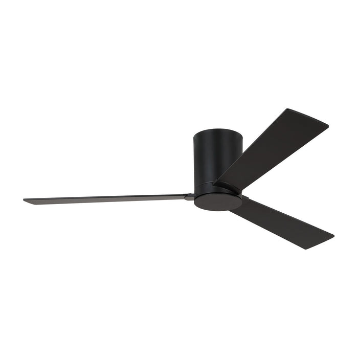 Rozzen Hugger 52" Ceiling Fan in Midnight Black