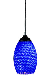 Jazz 1 Light 5" Pendant in Sand Black