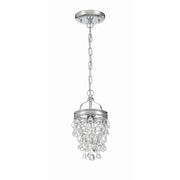 Calypso 1 Light 7.25" Pendant in Polished Chrome