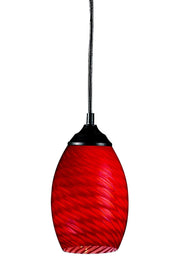 Jazz 1 Light 5" Pendant in Sand Black