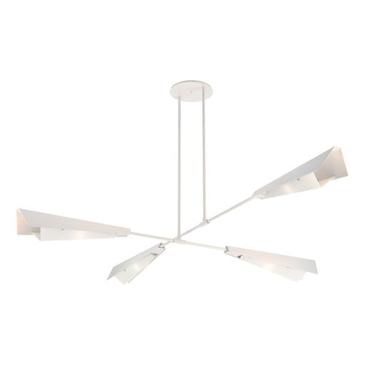 Vertex 4-Light 92" Chandelier in White