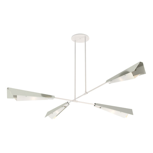 Vertex 4-Light 92" Chandelier in White