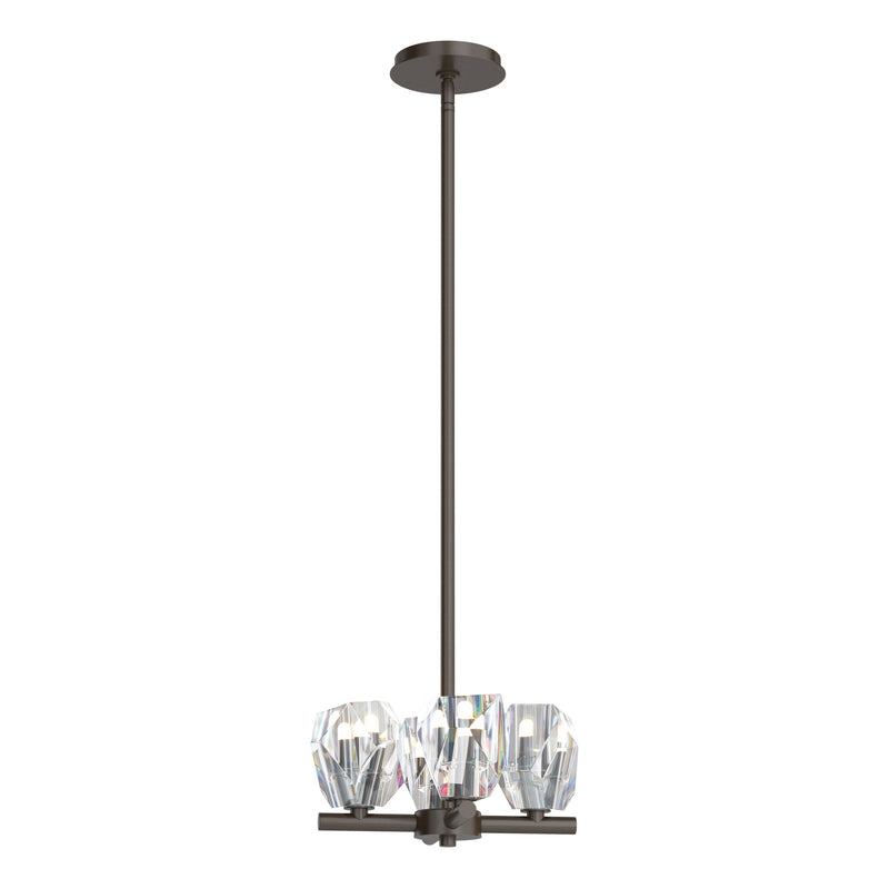 Gatsby 4-Light 11.6" Mini Chandelier in Oil Rubbed Bronze