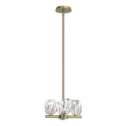 Gatsby 4-Light 11.6" Mini Chandelier in Soft Gold