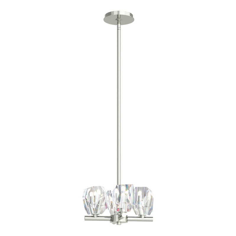 Gatsby 4-Light 11.6" Mini Chandelier in Sterling