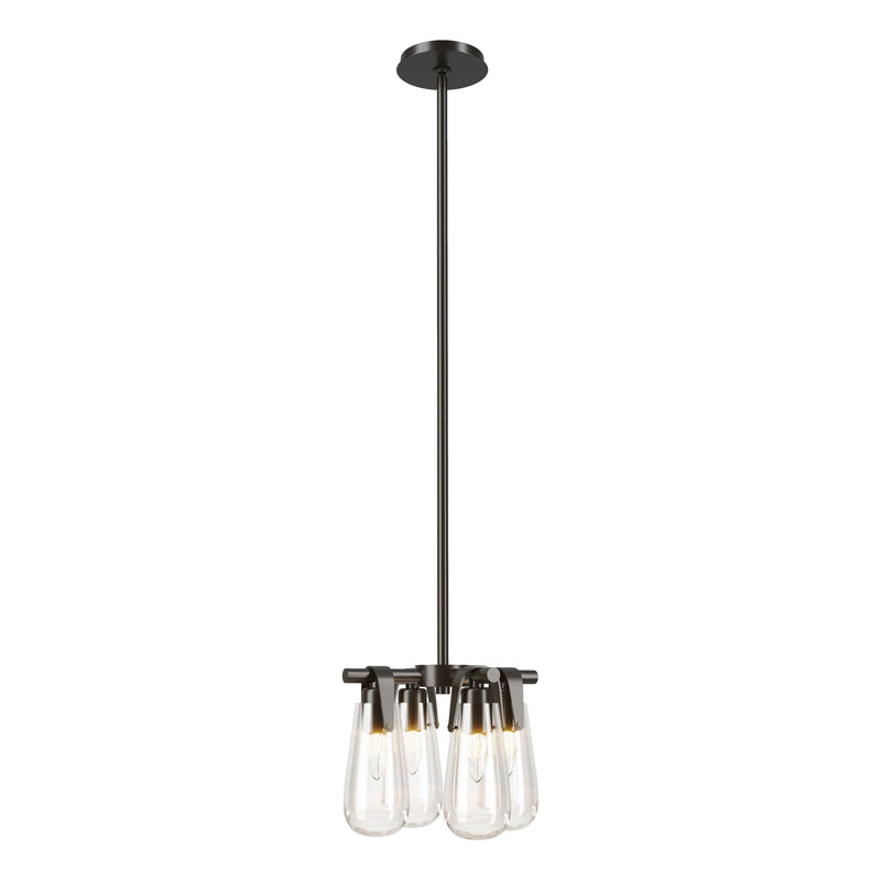 Eos 4-Light 12" Mini Chandelier in Oil Rubbed Bronze