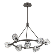 Gatsby Ring 9-Light 31.7" Chandelier in Oil Rubbed Bronze