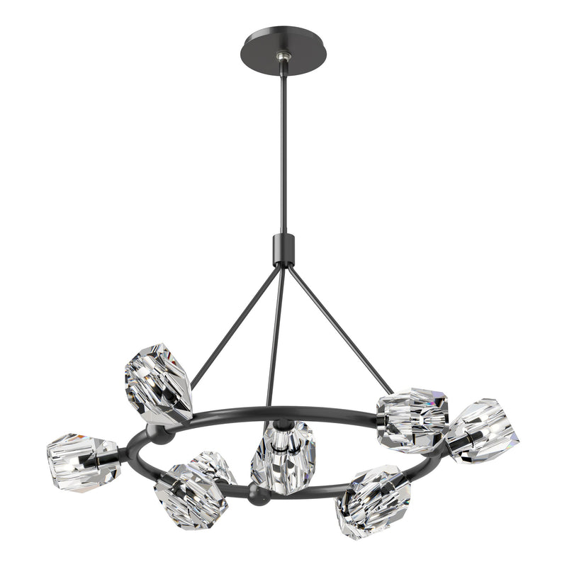 Gatsby Ring 9-Light 31.7" Chandelier in Ink