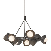 Brooklyn 9-Light 32" Double Shade Ring Chandelier in Oil Rubbed Bronze