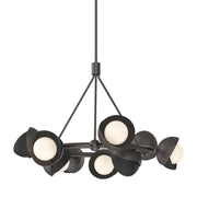 Brooklyn 9-Light 32" Double Shade Ring Chandelier in Oil Rubbed Bronze