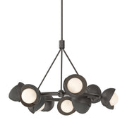 Brooklyn 9-Light 32" Double Shade Ring Chandelier in Oil Rubbed Bronze