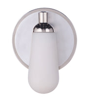 Riggs 1 Light 7.25" Wall Sconce in Brushed Polished Nickel / Polished Nickel