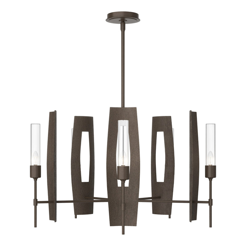 Passage 5-Light 30" Chandelier in Bronze