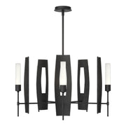 Passage 5-Light 30" Chandelier in Black
