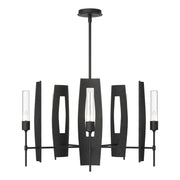 Passage 5-Light 30" Chandelier in Black