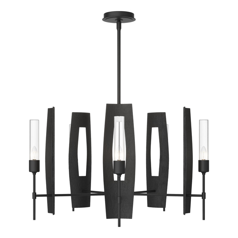 Passage 5-Light 30" Chandelier in Black