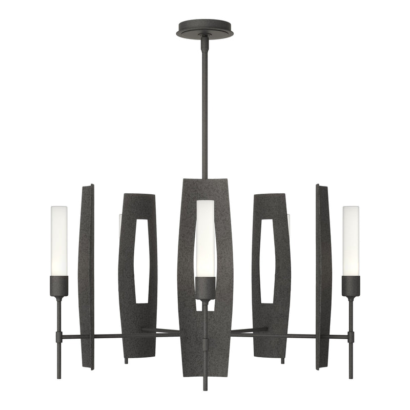 Passage 5-Light 30" Chandelier in Natural Iron