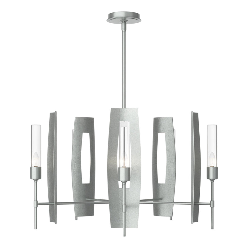 Passage 5-Light 30" Chandelier in Vintage Platinum