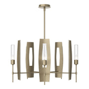Passage 5-Light 30" Chandelier in Soft Gold