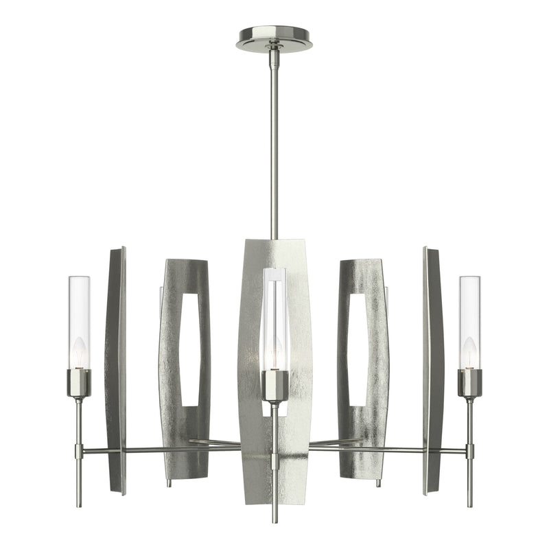 Passage 5-Light 30" Chandelier in Sterling
