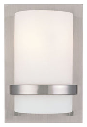 Fieldale Lodge Wall Sconce in Brushed Nickel