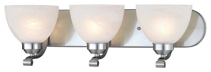 Paradox 3-Light Bath Vanity Light in Brushed Nickel