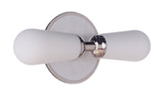 Riggs 2 Light 16" Linear Vanity in Brushed Polished Nickel / Polished Nickel