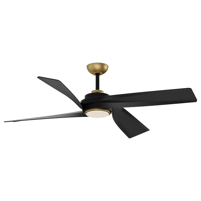 CF96956-BG - Horizon 56" Ceiling Fan in Brushed Gold by Kuzco Lighting