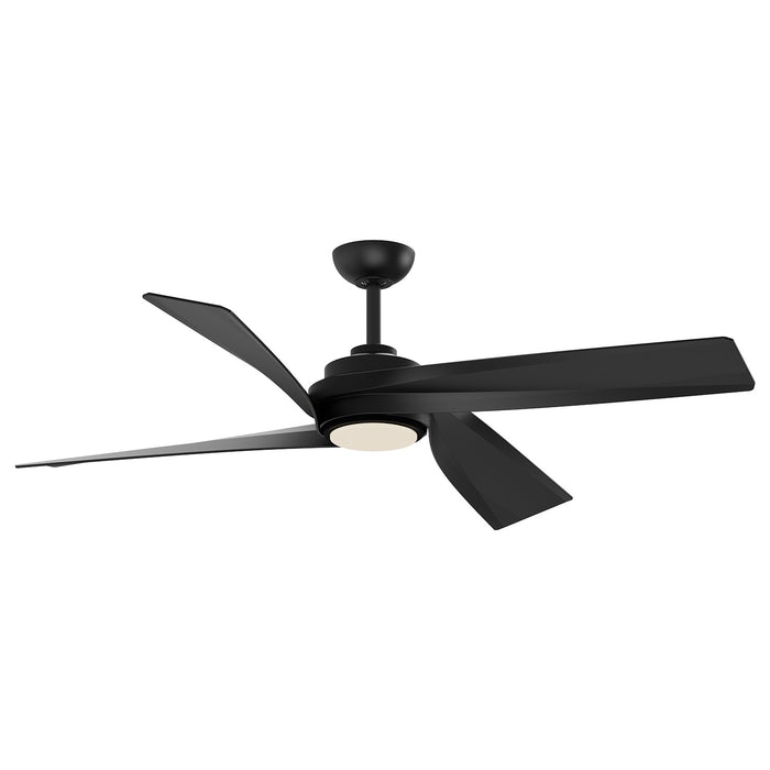 CF96956-MB - Horizon 56" Ceiling Fan in Matte Black by Kuzco Lighting