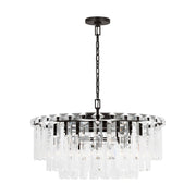 Arden 16-Light Large Chandelier in Aged Iron